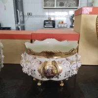 دکوری گل برجسته وزیبا و شیک با طلاکوب|مجسمه، تندیس، ماکت|کرمانشاه, |دیوار