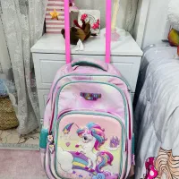 کیف چرخ دار مارک دار دخترانه