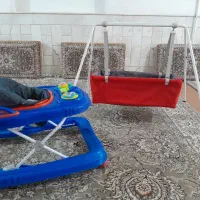 گهواره و روروئک بچه