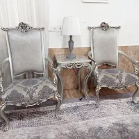 مبل کلاسیک با میزا و رومیزیاش|مبلمان خانگی و میز عسلی|مشهد, رضاشهر|دیوار