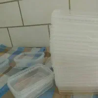 تعدادی ظرف غذایه کیلوی|ظروف نگهدارنده، پلاستیکی، یک‌بارمصرف|اهواز, کارون|دیوار