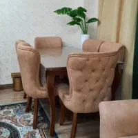 غذاخوری چوب نرادکف فوم سردپارچه نانوضدلک|میز و صندلی غذاخوری|لشت نشا, |دیوار