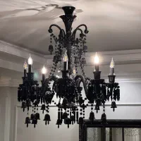 لوستر مشکی ۲۵ ملیون تومان