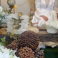لباس عقد و عروسی پوشیده سایز ۳۸ تا ۴۰