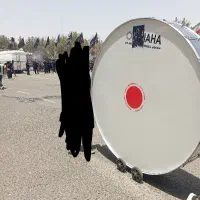 طبل 2متر استیل فروش فوری