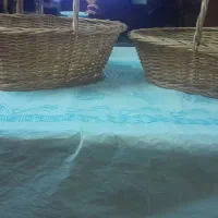 سبد حصیری مناسب برای تزیین..|صنایع دستی و سایر لوازم تزئینی|قم, سراجه (۱۵ خرداد)|دیوار