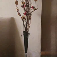 گل مصنوعی به همراه پایه فرفوژه|گل مصنوعی|اصفهان, باغ کاران|دیوار