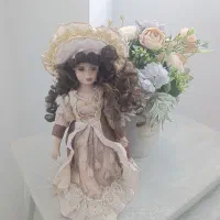 عروسک سرامیکی خارجی کلکسیونی