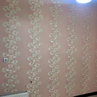 نصب کاغذ دیواری و پوستر|خدمات پیشه و مهارت|اصفهان, شاهد|دیوار