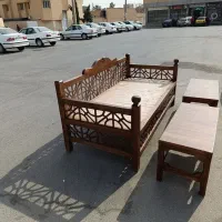 تخت سنتی|مبلمان خانگی و میز عسلی|شاهین‌شهر, شهرک گلدیس|دیوار