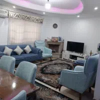 پرده حریر و کتیبه و دو پرده اتاق خواب