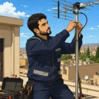 نصاب انتن تنظیم کانال یابی و عیب یابی نصب انتن