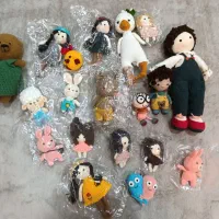 عروسک های دست بافت