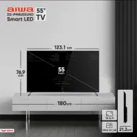 تلویزیون هوشمند Aiwa M8، سایز ۵۵ اینچ|تلویزیون و پروژکتور|قرچک, زیبا شهر|دیوار