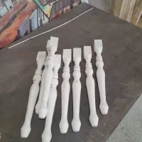 ظروف چوبی خراطی شده|صنایع دستی و سایر لوازم تزئینی|حمیدیا, |دیوار