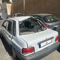 پراید تصادفی مدل۹۱ دوگانه|خودرو سواری و وانت|تهران, ستارخان|دیوار