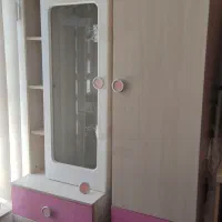 سرویس خواب دخترانه نوجوان|تخت و سرویس خواب|شیراز, مبعث|دیوار