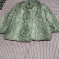 کاپشن پوست خرگوش بسیار لطیف ،زیبا و گرم سایز ۴۲