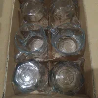 فنجان شیشه ای آکبند