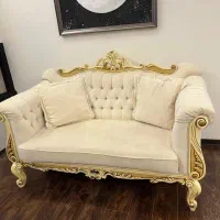 فروش یک دست مبل کلاسیک هفت نفره به همراه میز وسط|مبلمان خانگی و میز عسلی|فریدون‌کنار, |دیوار