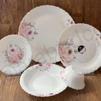 ست 25 پارچه آرکوپال ساخت کارخانه گلدن اپال