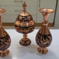 ظروف مسی|صنایع دستی و سایر لوازم تزئینی|قم, دانش|دیوار