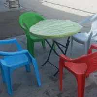 میزوصندلی پلاستیکی مدل توسکا