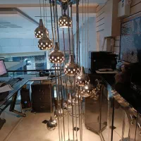 آباژور نقره ای|چراغ خواب و آباژور|سقز, |دیوار