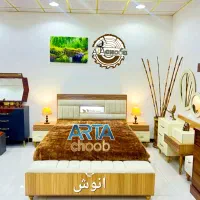 تخت خواب جذاب مدل انوش 2 نفره ،1 نفره