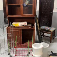 وسایل اضافی خانه، کمد و چرخ خیاطی قدیمی