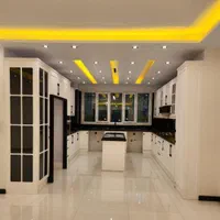 کابینت کناف کفپوش کاغذ دیواری آینه دکوراسیون داخلی