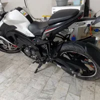 موتور مشکی سفید بنلی180