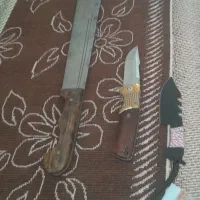 چاقو ضامن دار باک و چاقو دست ساز مخصوص قصابی