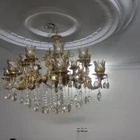لوستر سلطنتی درحد تمیز۸شاخه|لوستر و چراغ آویز|مشهد, سجادیه|دیوار