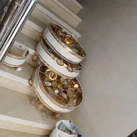 زیرلوستری۳ عدد|لوستر و چراغ آویز|کرج, شهرک علی ابن ابیطالب (کوثر)|دیوار