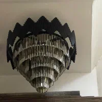 لوستر کریستالی شیک و مدل جدید