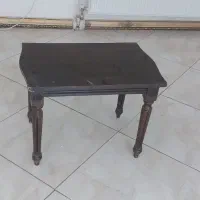 میزچرخ خیاطی ۲چهارپایه میزعسلی قدیمی محکم چوب گردو|مبلمان خانگی و میز عسلی|مشهد, فلسطین|دیوار