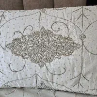 روتختی دست دوز سِرمه روی ساتن،اصل هند|سرویس روتختی|تهران, سعادت‌آباد|دیوار