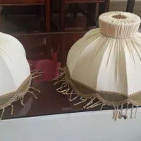 دو عدد آباژور چراغ خواب بغل تخت