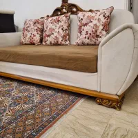 مبل راحتیپایه مبل منبت کاری شده محکم چوب خوب