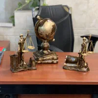 ست ۲تیکه مجسمه فرشته عدالت و کره زمین|مجسمه، تندیس، ماکت|تهران, هرندی|دیوار