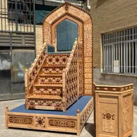 منبر ۵ پله گره چینی ست کامل