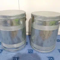 دبه حلبی بزرگ برنج|ظروف نگهدارنده، پلاستیکی، یک‌بارمصرف|املش, |دیوار