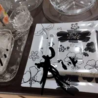 تعدادی ظروف کریستال|ظروف سرو و پذیرایی|مشهد, امیریه|دیوار