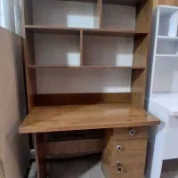 میز تحریر / میز تحریر دو تیکه / کتابخانه دار|میز تحریر و کامپیوتر|اصفهان, رهنان|دیوار