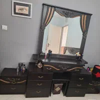 مبل هفت نفره و سرویس کامل تخت خواب و فرش ، فوری|مبلمان خانگی و میز عسلی|پرند, فاز ۶|دیوار