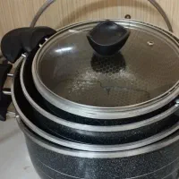 قابلمه تفلون۳تیکه