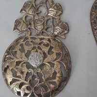 دیوارکوب سه تایی برنزنونو|صنایع دستی و سایر لوازم تزئینی|قم, زاویه|دیوار