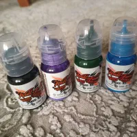 رنگ تتو وورد فیمس و کی پی