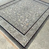 فرش نقشه سیلور فیلی ۱۲ - ۹ - ۶ متری نو